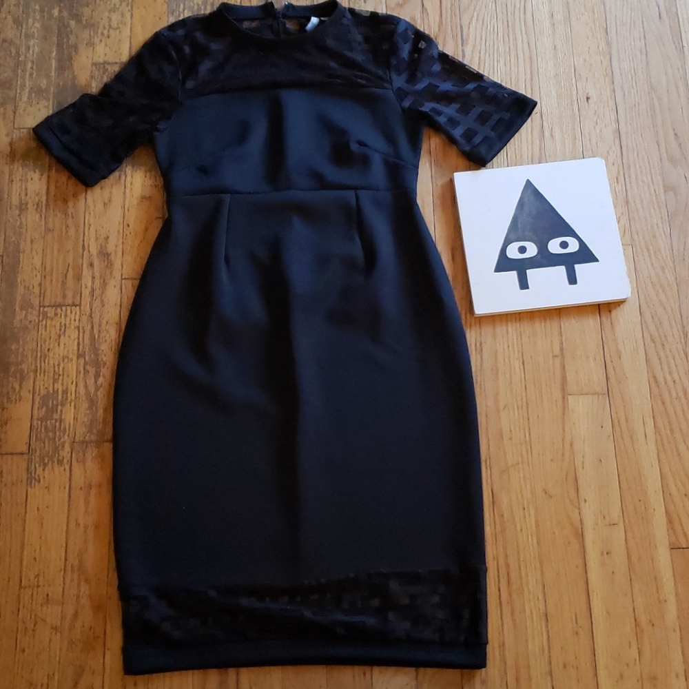 ASOS Black Maternity Dress